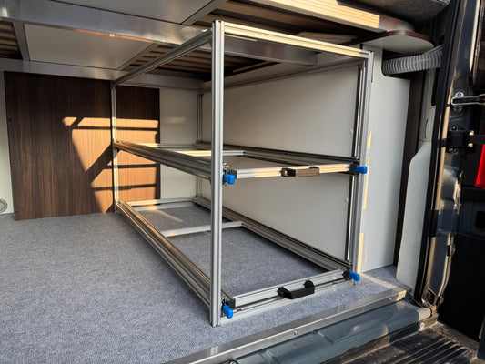 Heckauszug - individuelle Maße bestellbar - Modell "Kastenwagen Standard" auf Lager